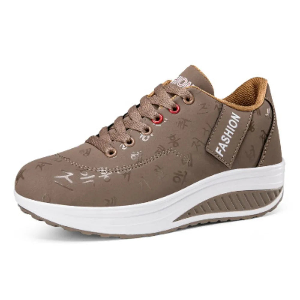 Fashion Rocker Sole Sneakers