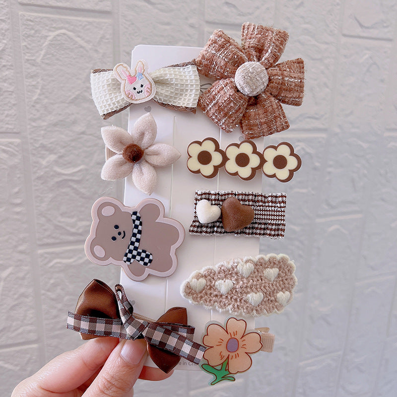Hair Clip Girls Headdress Cute Plush Hair Side Clip