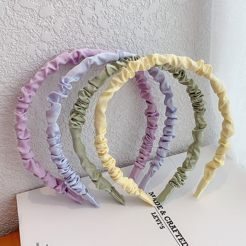 Korea Cute Headband Chiffon Puff Headband