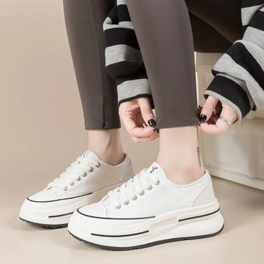 Classic Canvas Platform Sneakers