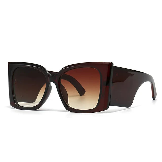 Square Retro Cat Eye Sunglasses for Women – Bold fashion Frames