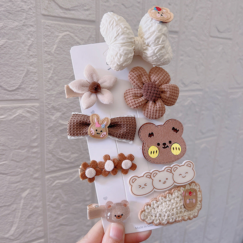 Hair Clip Girls Headdress Cute Plush Hair Side Clip