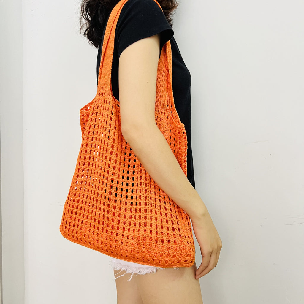 Knitted Beach Bag