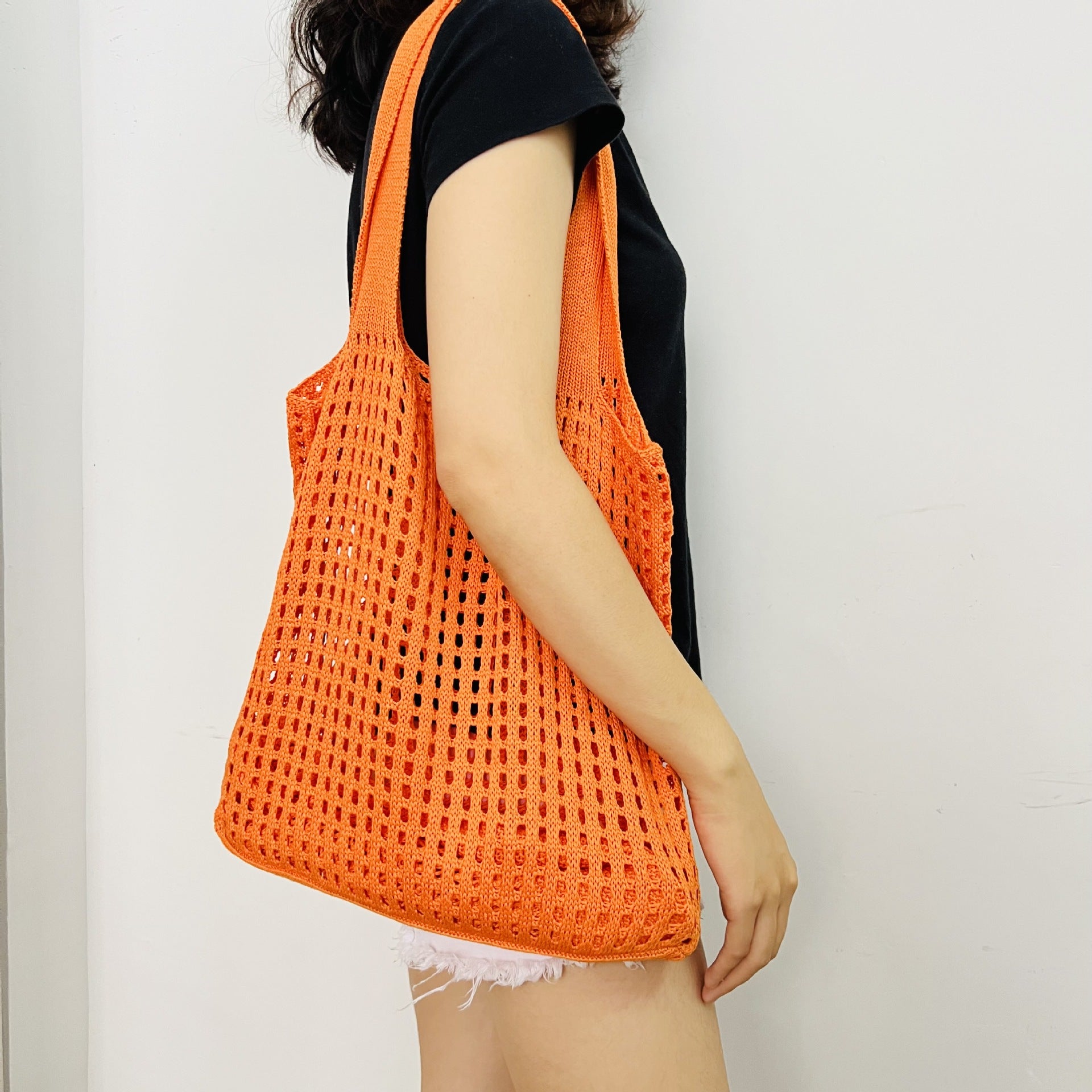 Knitted Beach Bag