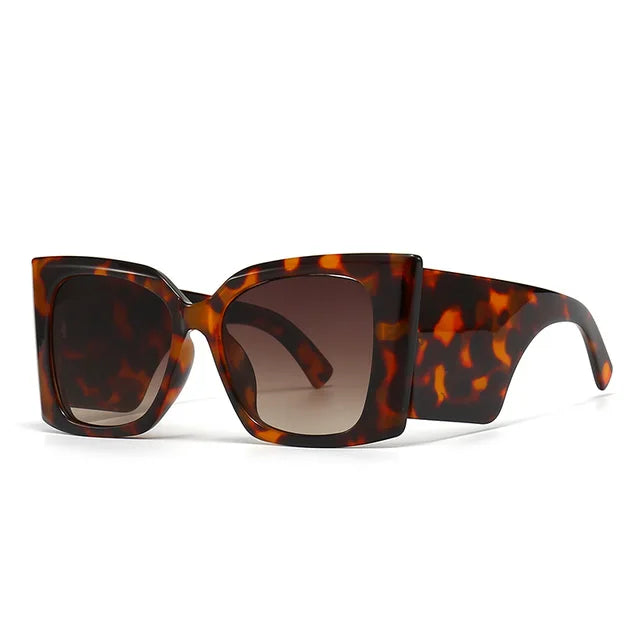 Square Retro Cat Eye Sunglasses for Women – Bold fashion Frames